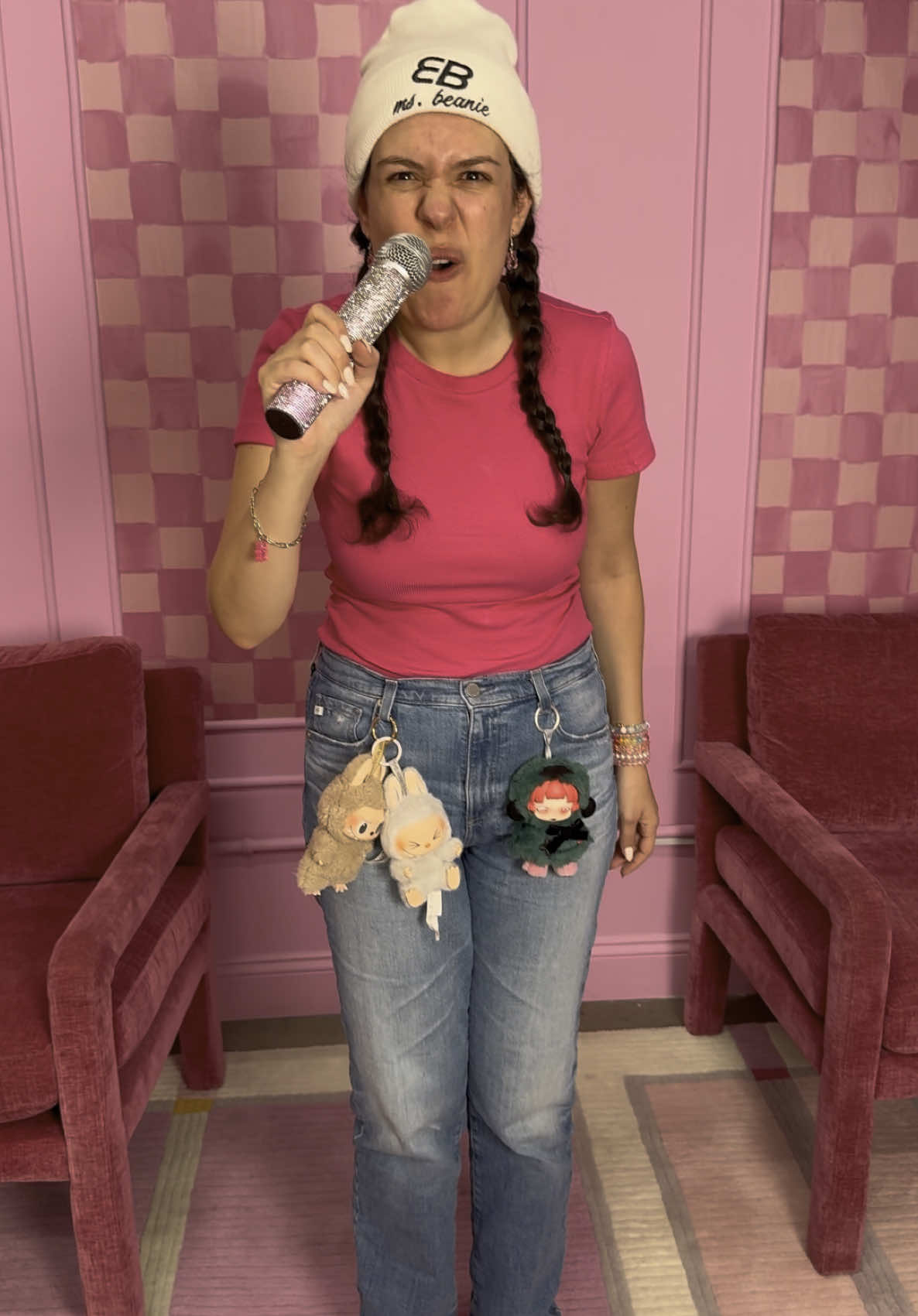 LABUBU OR SKULLPANDA? #msbeanie 