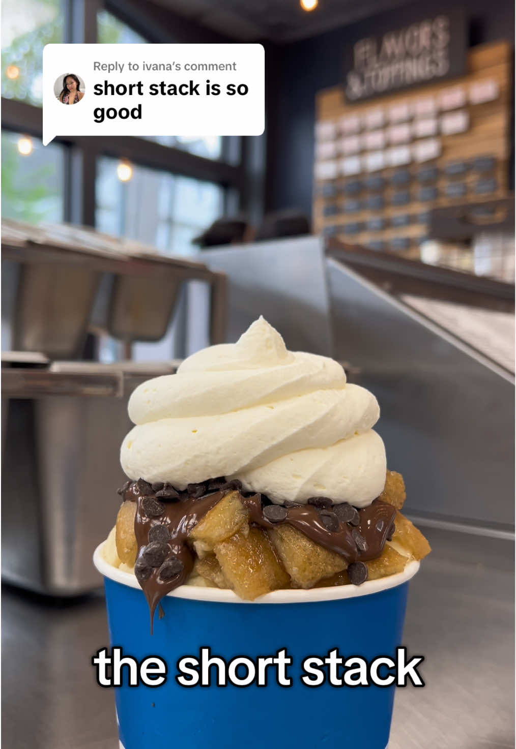 Replying to @ivana it’s true! Only in our Allston, MA location. #fyp #dessert #Foodie #trending #icecream 
