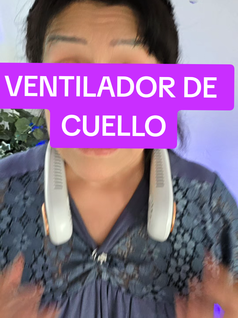 VENTILADOR DE CUELLO ESTE ES UN SÚPER VENTILADOR. QUE VA AL CUELLO Y TE AYUDARÁ A HACER TUS LABORES SIN QUE TE MOLESTE, ES LIGERO Y POTENTE. CARRITO ANARANJADO #ventilador #aire #fresco #frio #tiktokshop 