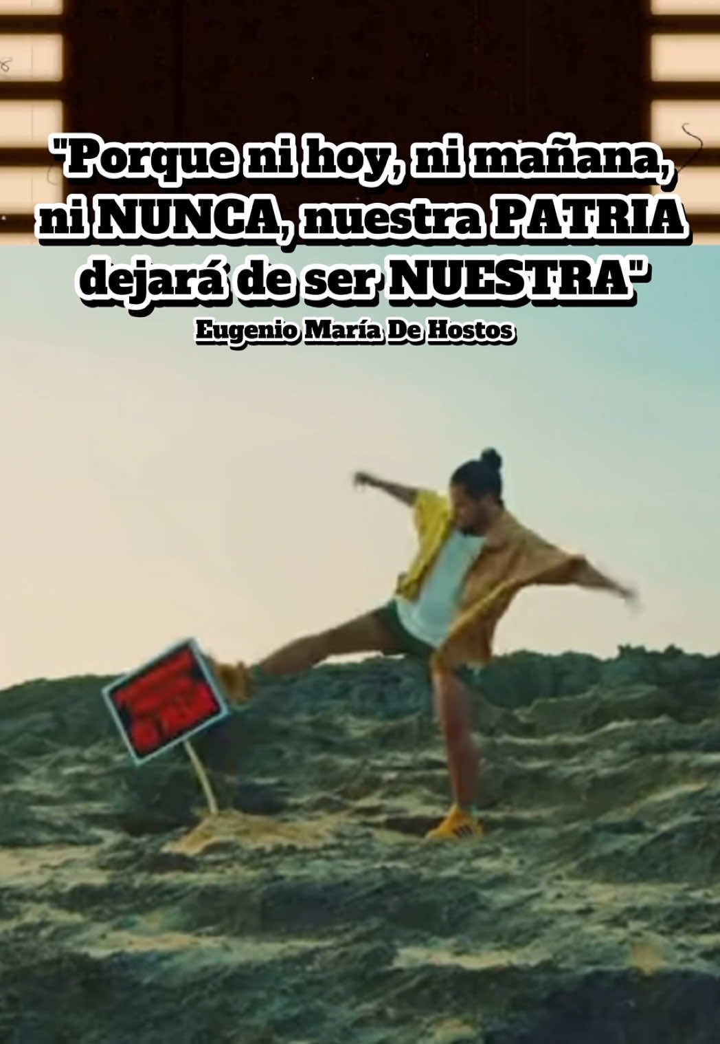 La frase de Hostos que me vino a la mente al ver el video de Weltita 💚🇵🇷 #puertorico #borifrases #historiadepuertorico #tiktokpr #puertoricotiktok 