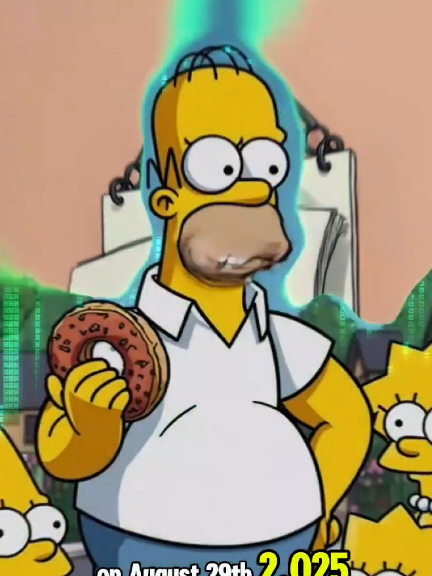 The Simpsons predicted something incredible for August 29, 2025. A mysterious event will change everything.😳 #simpsons #predictions #simpsonspredictions #usa🇺🇸 