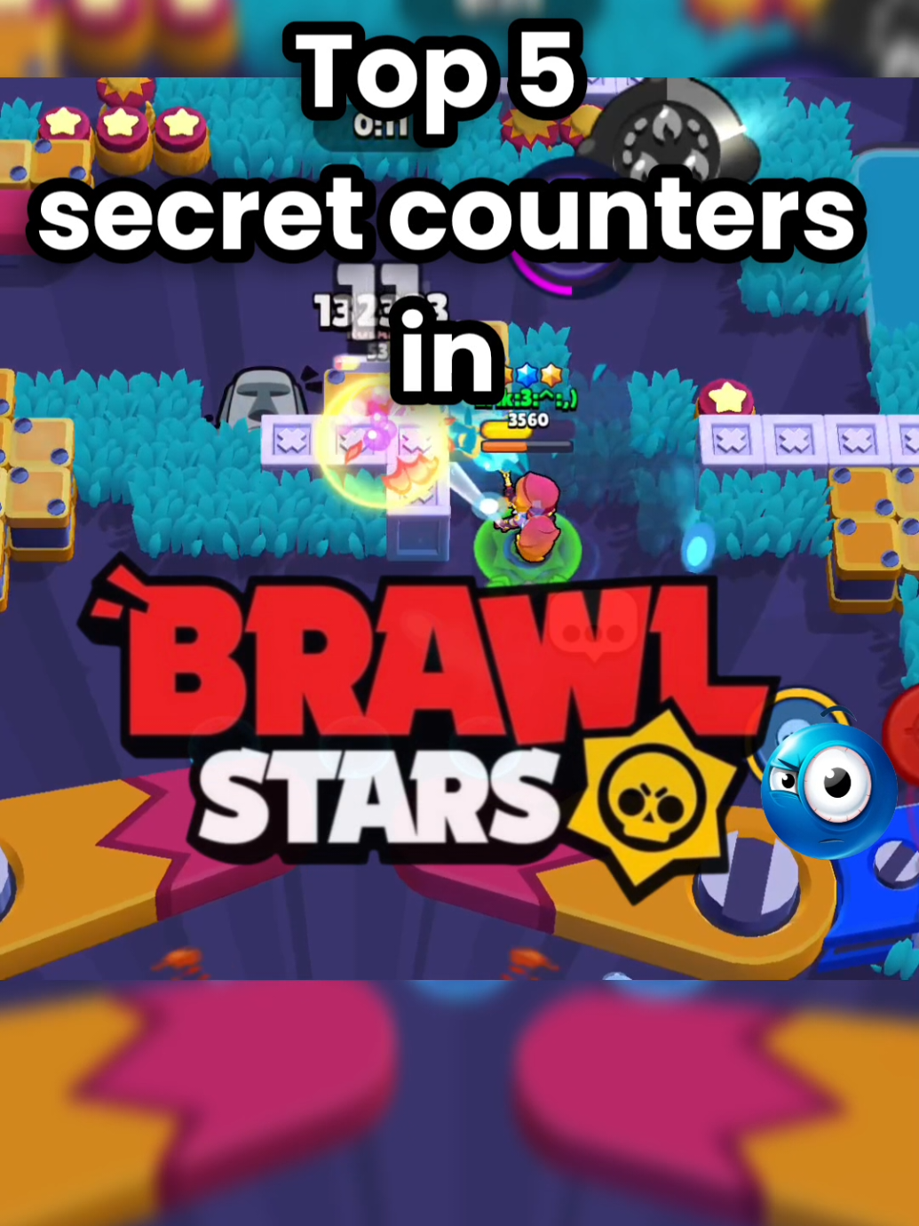 Top 5 secret counters in Brawl stars #brawlstars #brawlstarstiktok 