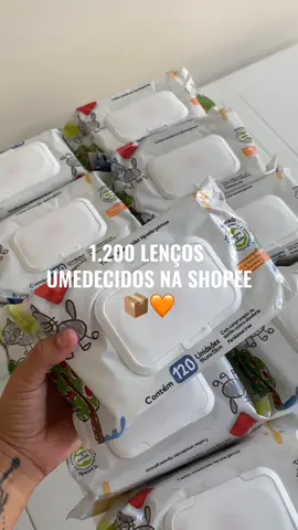 O melhor lenço umedecido da Shopee. Comente 