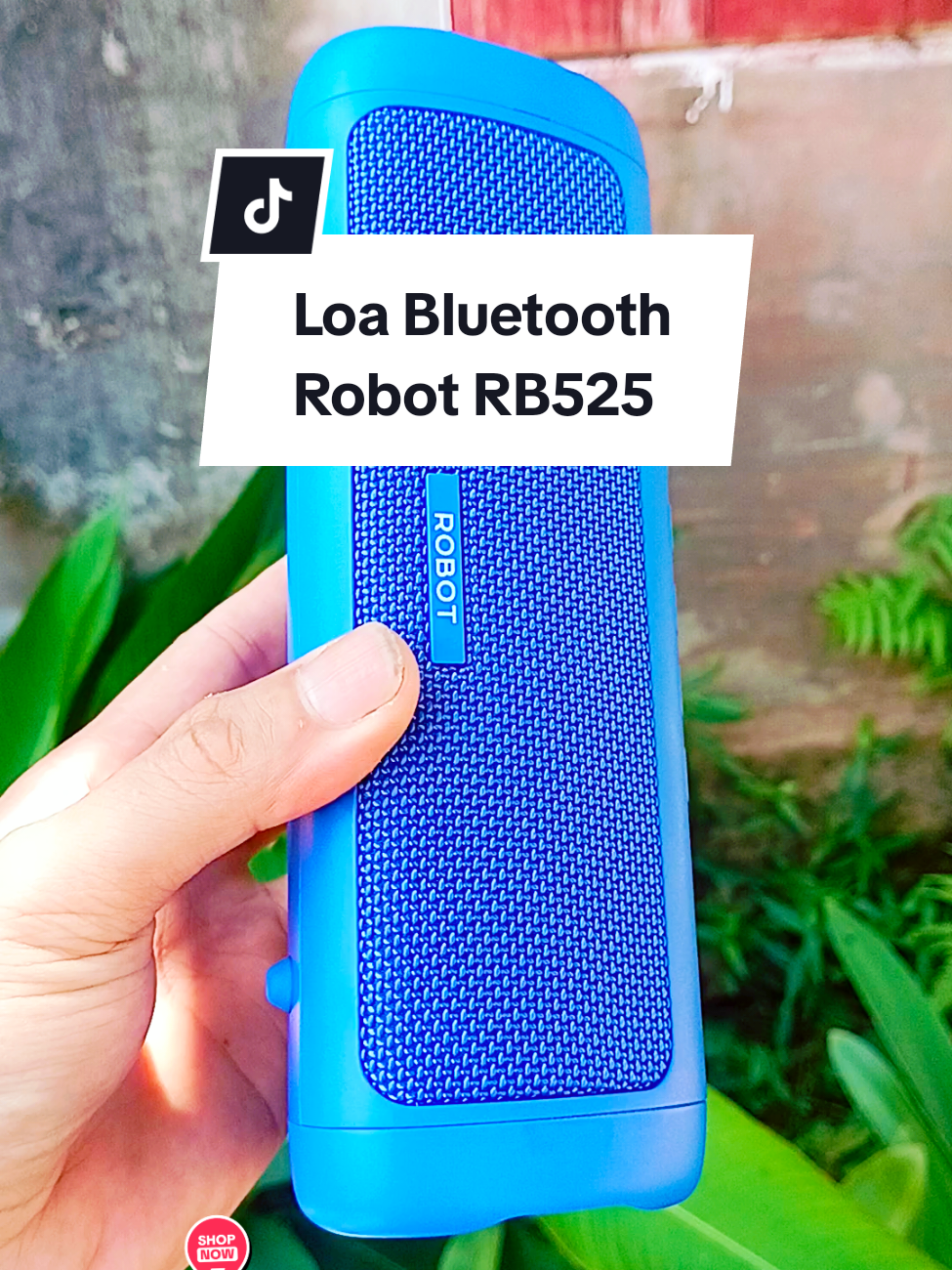 Loa Bluetooth robot RB525 với chế tạo loa kép nghe nhạc đỉnh cao, bass căng với 2 màng loa kép 2 bên.  #cogiban #loa #loagiare #rb525 #loabluetooth 