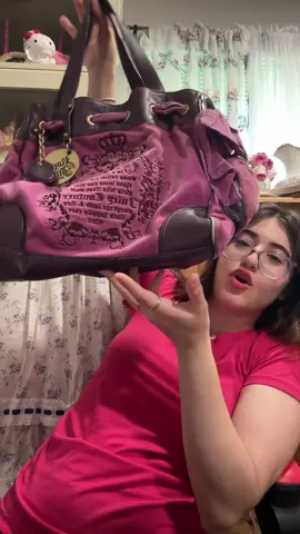 I love her so much! Does anyone know how to clean her without messing her up? #juicycouture #bags #vintage 