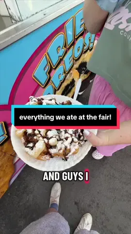 ate so much at the tennessee state fair #deepfried #statefair #foodvlog #wieiad #fairfood 
