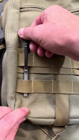 Save Your keys and your edge. #pockettools #titanium 