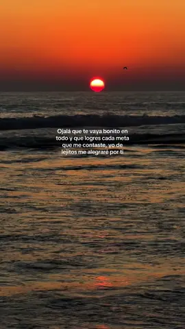 Ojalá que te vaya bonito en todo y que logres cada meta que me contaste, yo de lejitos me alegraré por ti, 💌. #nostalgia #separacion #extrañar #dejarir #soltar 