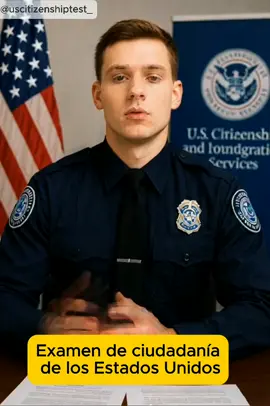 Examen Real de Ciudadanía de EE. UU. 2025  #uscisinterview #civicstest2025 #n400 #uscitizenshipinterview #uscis 