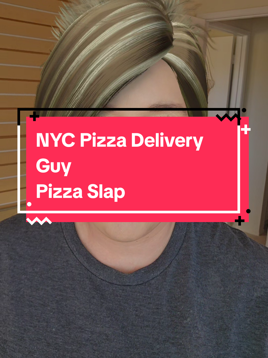 NYC Pizza Delivery Guy Pizza Slap #fyp #skit #customerservice #customersbelike #parody 