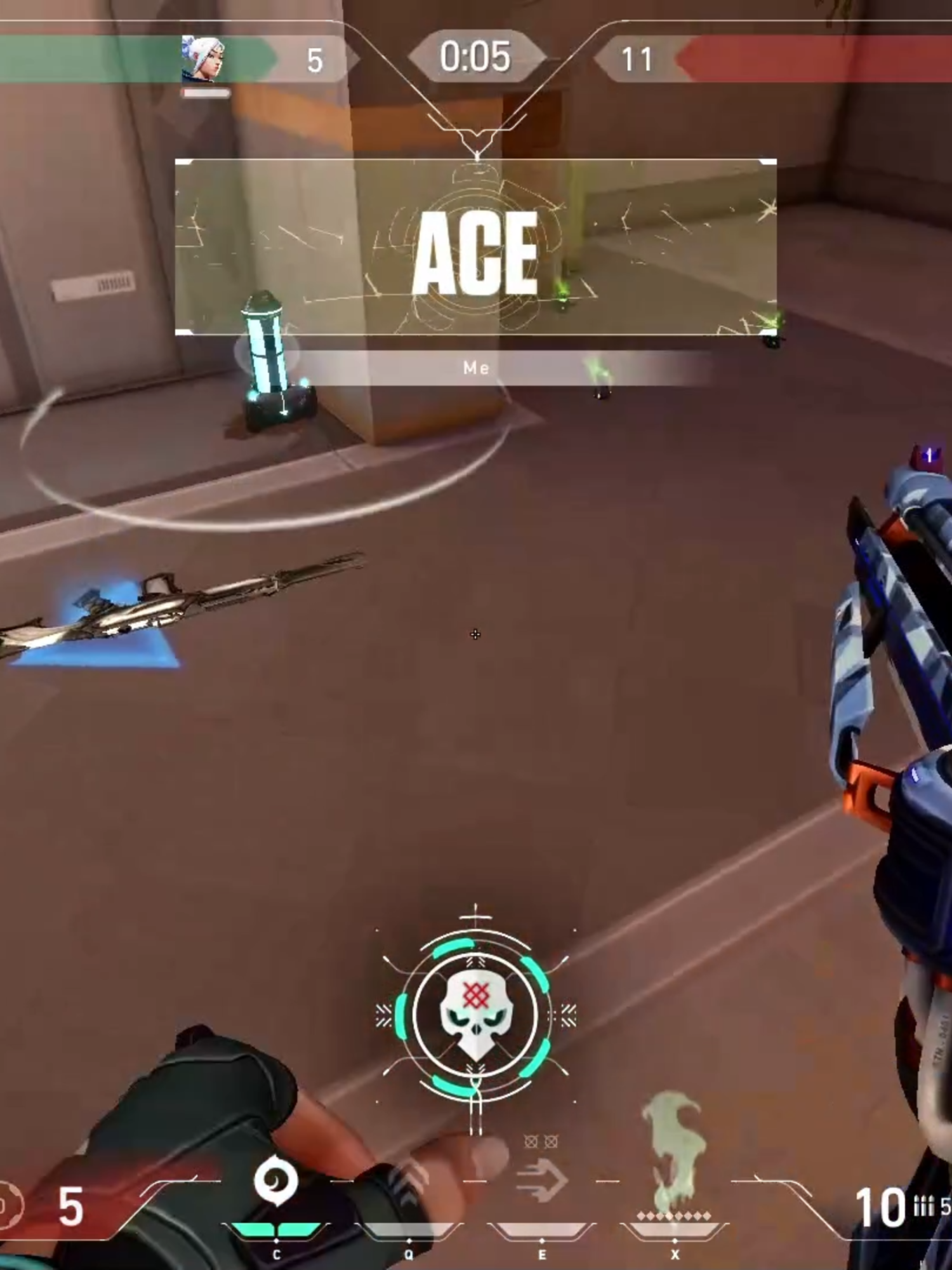 No edits just Raw vid #Valorant #val #valorantclips #ace #valorantaceclutch  #valorantace #valorantclutch #valorant1v5