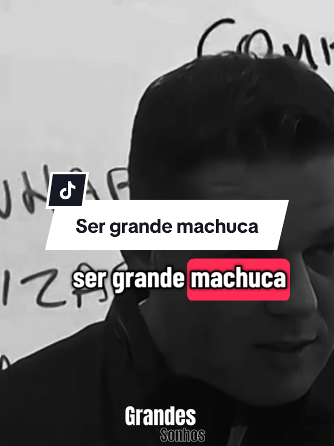 SER GRANDE MACHUCA  #sonhos #motivacao #evandroguedes 