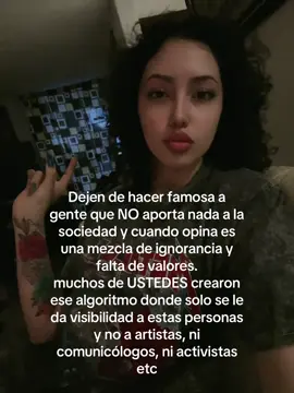 Neta me sorprende como hay gente con 8m de seguidores y su madurez es realmente poca, peor es que nosotros consumimos a estos 