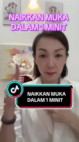 Naikkan muka anda  tanpa urutan di muka , naik dlm 1 minit ,percaya ke tak sila kamu mencuba, comment di ruang comment. Jom ikut cikgu elise buat sekarang. #cikgusamm #cikguelise #urutantradisional #muka #awetmuda 