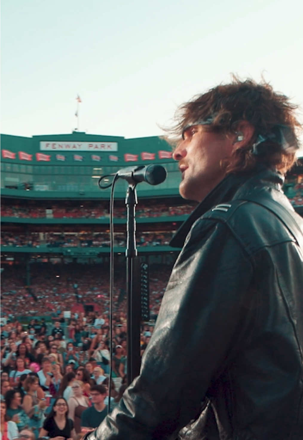 someway somehow that winding road lead us to center field of our hometown ballpark. we will ride the thunder with you guys to the very end 💋 #fenwaypark #boston #boyslikegirls