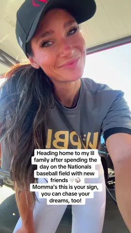 Momma- you can do it all 🤍Now let’s start putting in hard work ⚾️ #wpbl #athlete #fyp #MomsofTikTok #viral 