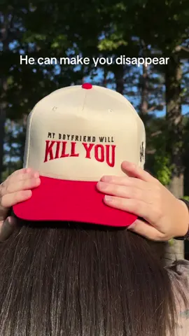 My boyfriend will kill you trucker hat #truckerhat #boyfriend #boyfriends #relationships #relationshipgoals 