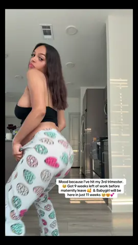 Can’t wait to finally meet my babygirl 🥹💕  #fyp #relatable #pregnant #trending #repost 