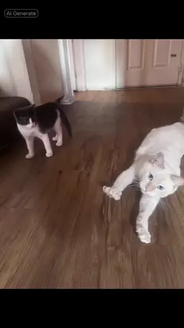 This is how i see Yita when she gets bug as Casper and ready for his adventures 🤣 #CapCut #catsoftiktok 