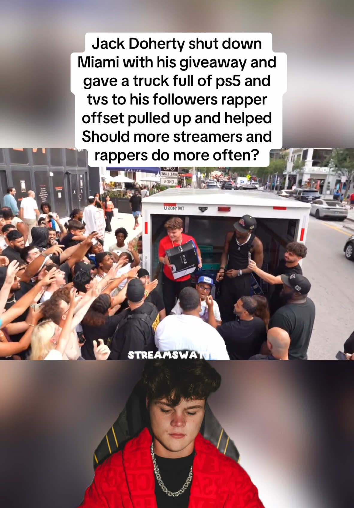@Jack Doherty shuts down Miami with his giveaway #jackdoherty 