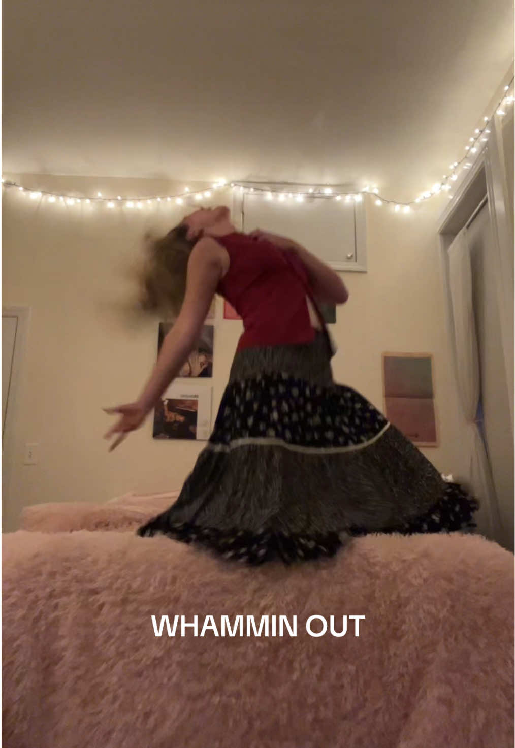 Totally didn’t almost fall in the beginning @WHAM! @George Michael #everythingshewants #wham #georgemichael #dance #justagirl 