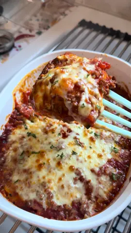 Zucchini Lasagna This was so delicious! Even my husband liked it.  RECIPE - Makes 6 pieces INGREDIENTS: 6 thin slices of a medium zucchini 1/2 lb lean ground beef 1 cup Rao’s marinara sauce 1/2 cup shredded mozzarella cheese 1/3 cup low fat cottage cheese 2 slices of mozzarella cheese 1 egg dash of garlic powder  DIRECTIONS: 1. Preheat oven to 375 degrees F.  2. Scramble the beef in a skillet over medium heat and then drain any excess grease.  3. Stir in the marinara sauce and then remove from heat.  4. In a small bowl, mix together the cottage cheese, egg and garlic powder.  5. Grease a small baking dish and then spread 1/3 of the sauce mixture on the bottom of the dish.  6. Place 3 slices of zucchini side by side on the sauce.  7. Add the cottage cheese mixture on next and spread to cover the zucchini.  8. Place the 2 slices of mozzarella cheese on next followed by 3 more zucchini slices.  9. Spread on the remaining sauce mixture and top it with the shredded mozzarella cheese.  10. Bake for 40-45 minutes.  NUTRITION: 1 piece | 2.5g net carbs | 2.9g total carbs | 0.4g fiber | 160 calories | 17g protein | 9g fat | 1.8g sugar  #lasagna #zucchini #noodles #lowcarb #keto 