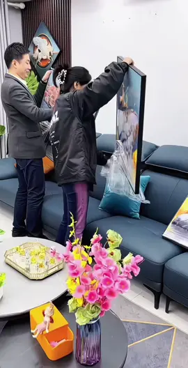 Bộ 3 Tranh 90x180cm Tráng Gương #HOMEDECOR #xuhuongtiktok #Xuhuong 