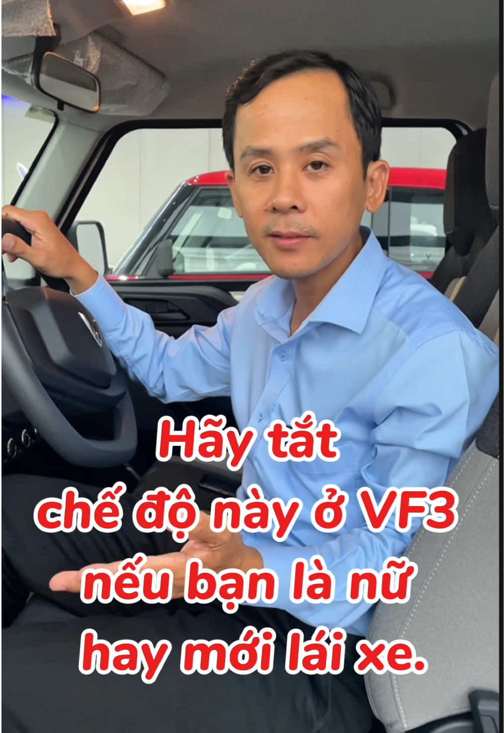 Tắt chế độ này trên xe VF3 để an toàn nếu bạn là nữ hay người mới lái xe. Cùng Tiến tìm hiểu qua clip này nhé.  #chế_độ_di_chuyển_chậm #chedodichuyencham #huongdansudungvf3  #vinfastThuDauMot #VF3