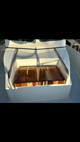 Just new boot goofing! Needed a new deck hatch how did I do? #fyp #genz #fypシ #fishing #newbootgoofin 