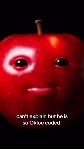 credit to @Cyranek #fypシ #oklou #foryou #apple #meme