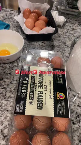 🚨 Awareness Post 🚨 This evening while checking my eggs, I came across something very strange. Some of the eggs in my tray had a paper like lining inside when cracked. They looked normal on the outside, but definitely did not seem like real eggs. ⚠️ I want to encourage everyone to please check your eggs carefully before cooking or eating them. If you notice anything unusual in texture, color, or lining do not consume it. Our health is precious, and sometimes being alert can protect our families. Please share to spread awareness 🥚❤️ #FakeEggs #FoodAwareness #StayAlert #CheckYourFood #HealthyLiving 