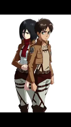 Mikasa & Eren ❤️🎬 #creatirsearchinsights  #animeedit #mikasaedit #ship #shingekinokyojin 