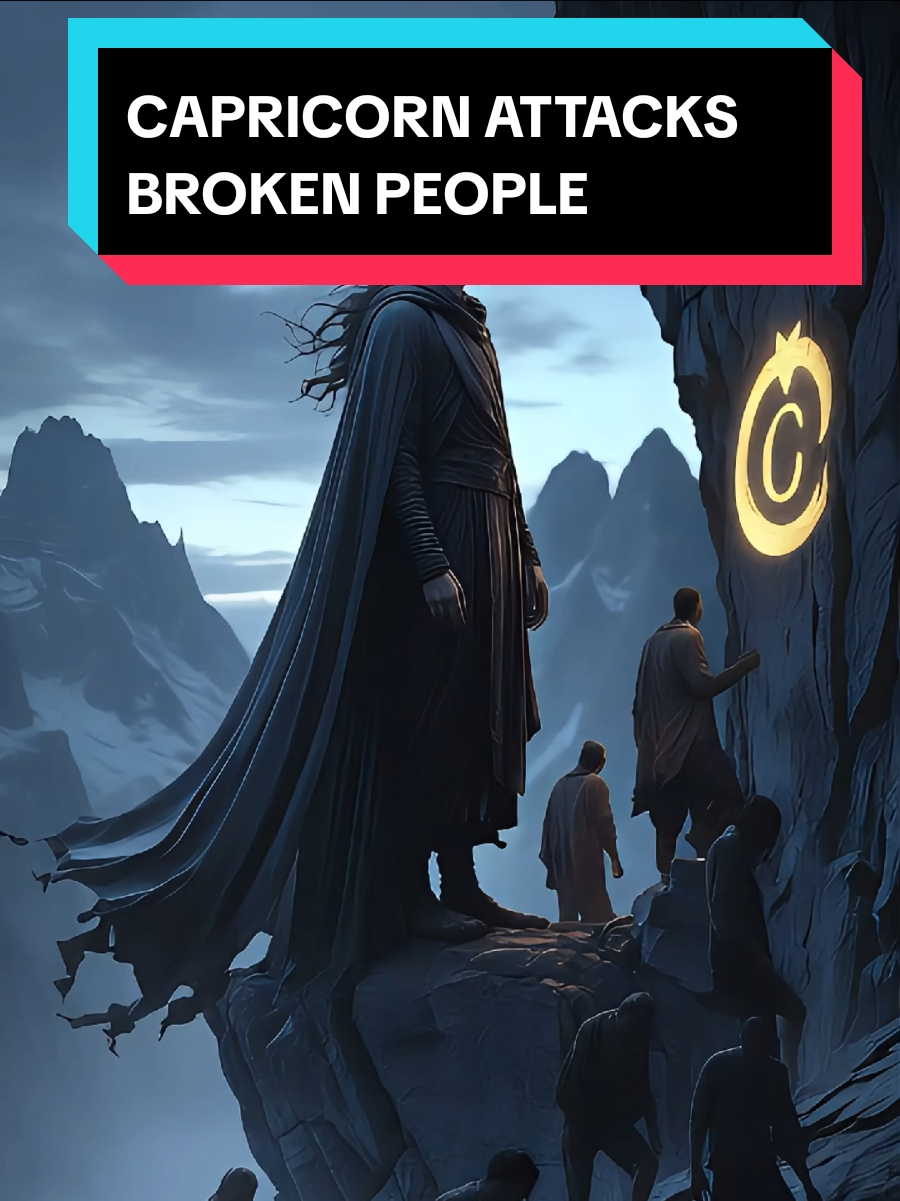 CAPRICORN ♑️ ATTRACTS BROKEN PEOPLE. #capricorn #capricorn♑️ #zodiac #zodiacsigns #horoscope 