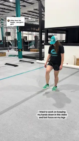 Replying to @mo:) Still working on getting my arms and hands to look more natural while maintaining the walk. I lose my cadence when I start to think of my upper body.  #airwalk #jubislide #airwalkchallenge #airwalking #slickback 