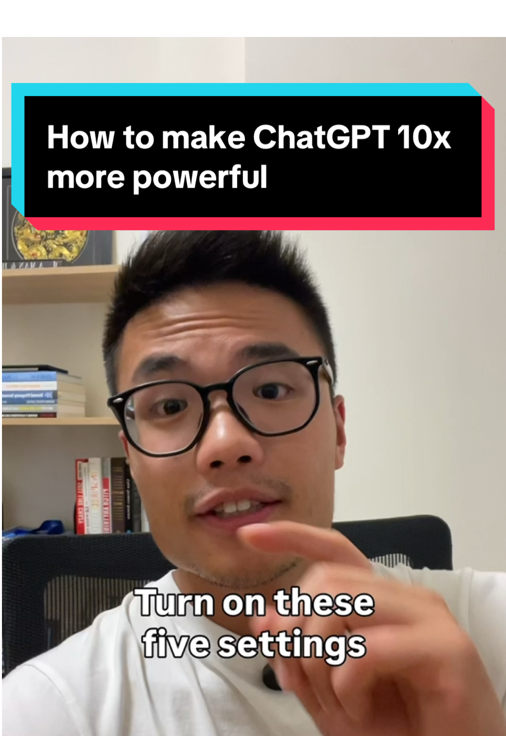 Turn on these five settings to make ChatGPT 10 times more powerful! #chatgpt #chatgptprompts #chatgpthack #ai #fyp 