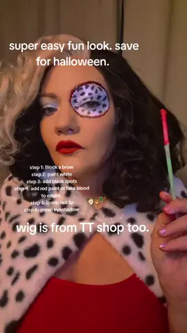 #smallmuasoftiktok #fyp #cruelladevil #halloweeninspo 