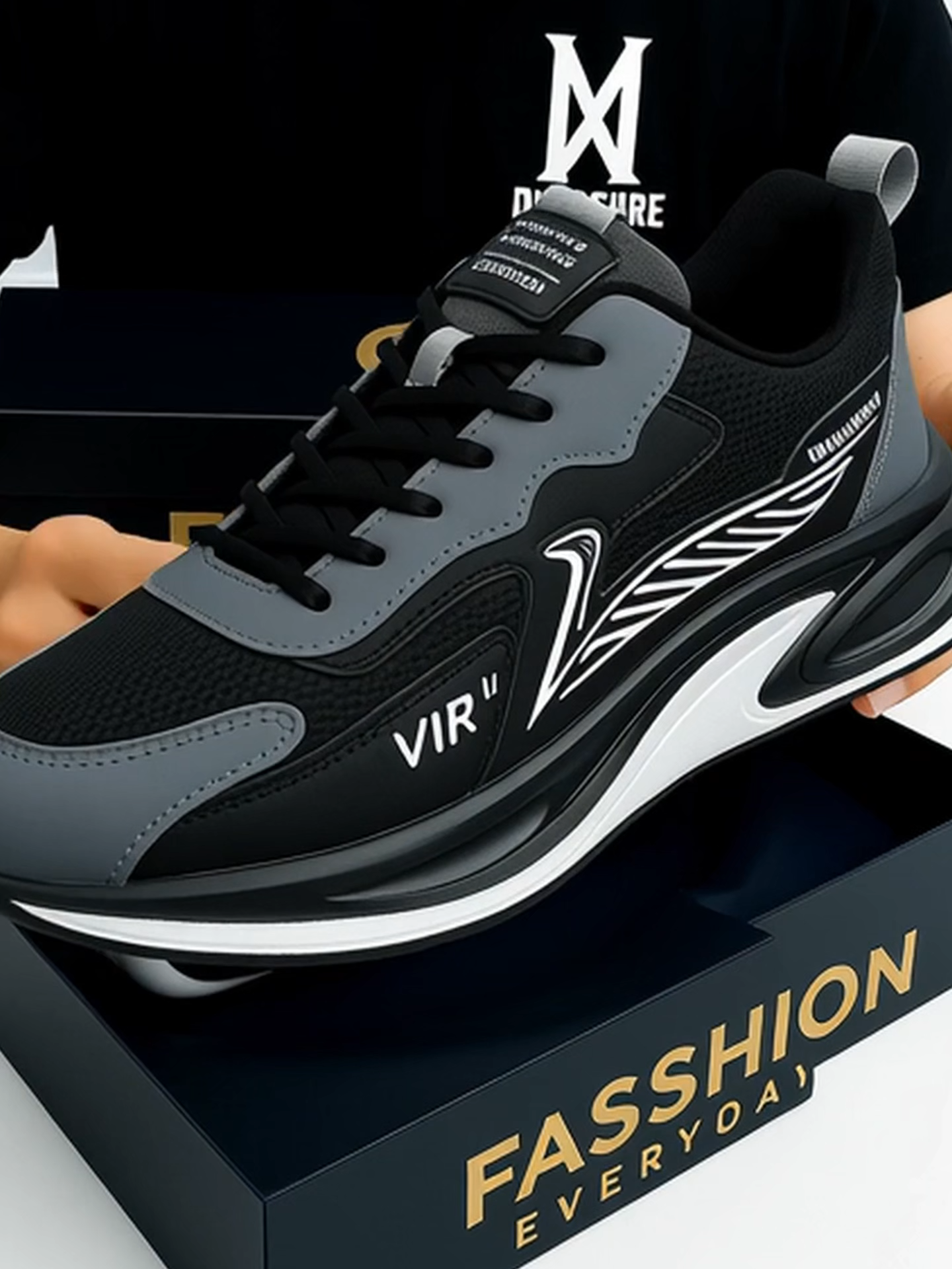 FED Nigata BLACK Solusi Sepatu Sporty Keren & Nyaman Sehari-hari #SepatuFED #SepatuPria #SneakersHitam #SepatuSporty #SepatuKeren #SepatuRunning #SepatuCasual #TrainersPria #SepatuMurah #SepatuTrendy #ShoesPria