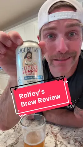 New segment! First ever episode of “Rolfey’s Brew Review!” I definitely see a tshirt coming! What’s the next beer? Help a guy out in the comments! #butfirst #abeer #beer #beerreview #lagunitas @lagunitasbrewing 