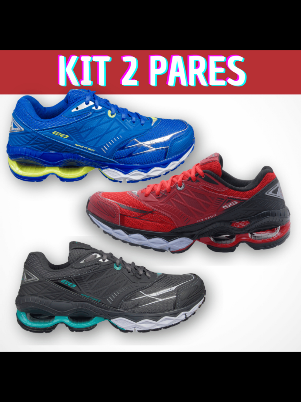 Kit 2 Tênis Masculino Academia Corrida Caminhada Amortecimento Confortável por R$99,90 - R$139,90. #kittenis #tenis #tenisacademia #teniscorrida  https://s.shopee.com.br/6Ab7k5vgYp