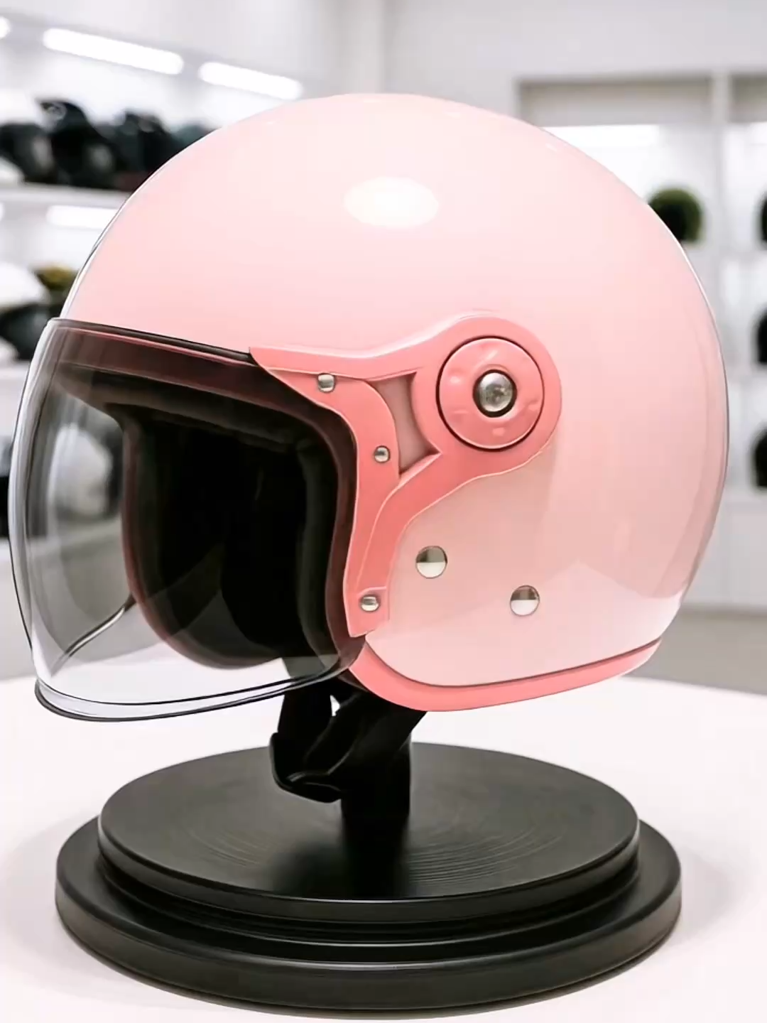 Helm Cewek Bogo Bipplast Retro BRH 1 FANTASY Hijab Friendly Half Face Helem Wanita Cepol SNI Motorcy#helm #helmet #helmmurah #helmetloverindonesia
