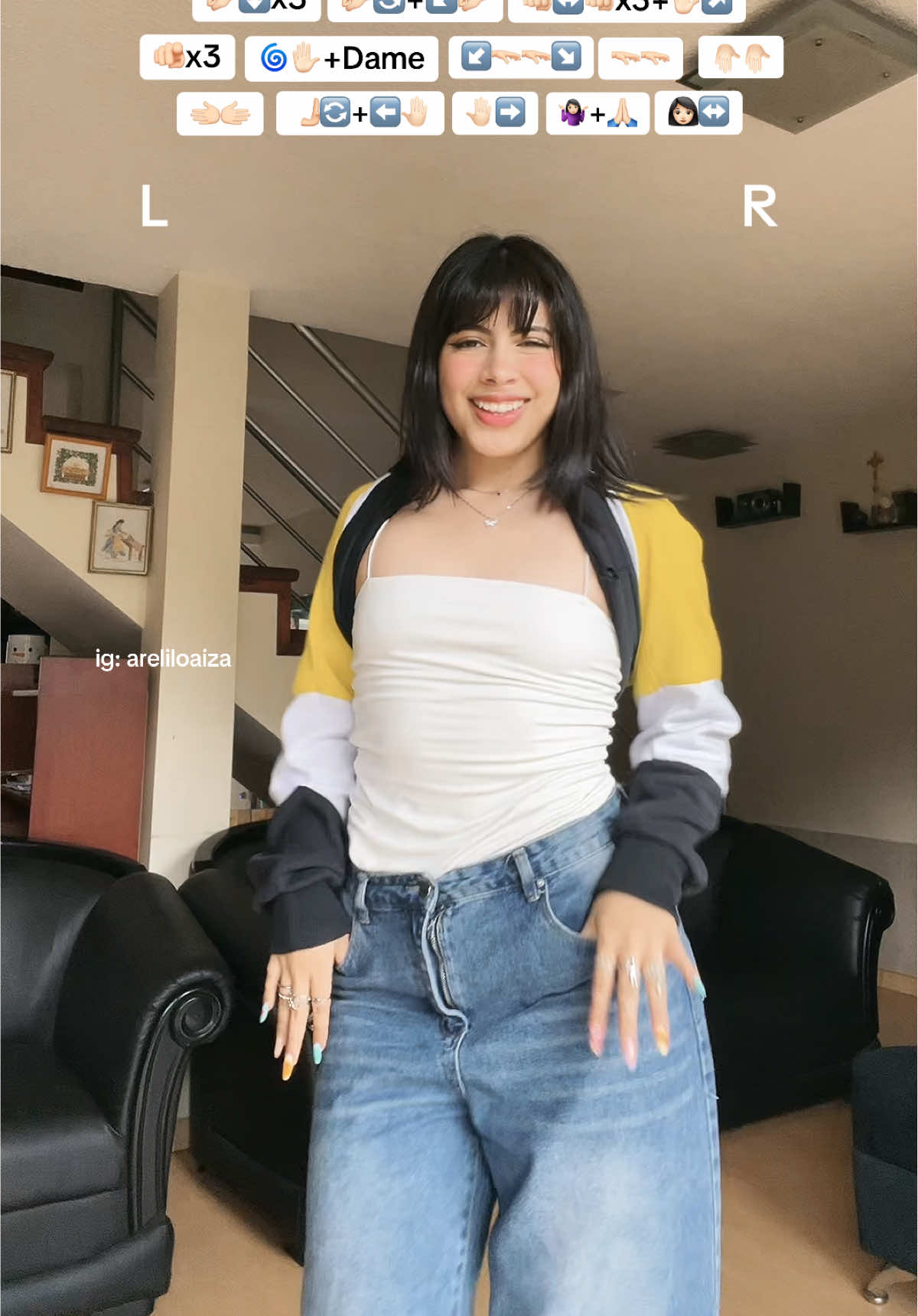 TUTORIAL de #MILKSHAKE del comercial de @KATSEYE con @Gap !! 🤍👖 #katseye #gap #tutorial #dance 