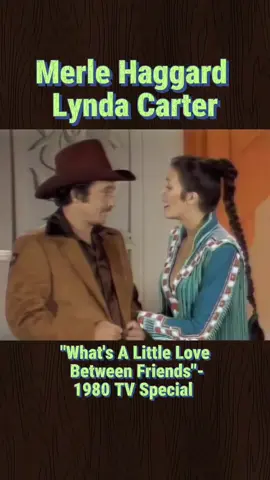 Merle Haggard and Lynda Carter  singing a duet on her 1980 TV Special with the song-