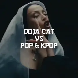 Doja Cat VS K-pop and Pop #kpop #pop #dojacat #jennie #battletalen 