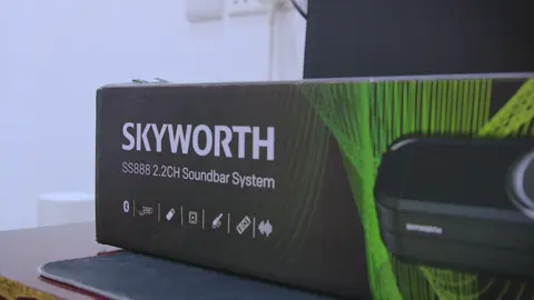 Soundbar yenye up Firing Speakers #skyworth SS888 @skyworthtanzania