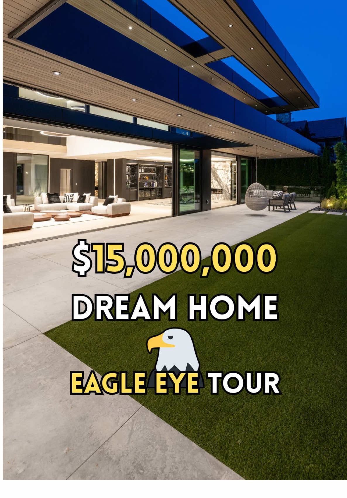💲💲💲 $15,000,000 DREAM HOME + EAGLE EYE TOUR! Who want this West Vancouver home??? 🏠 🦅 👁️  . #luxuryrealestate #dreamhome #realestate #modernhome #fpvdronevideos 