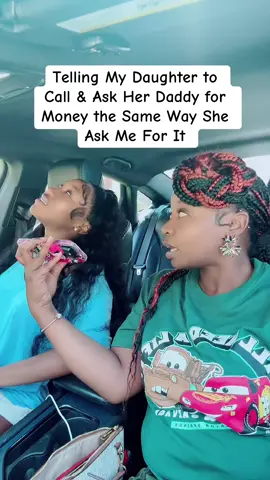 Me Teaching her financial Balance… Call. Yo. Daddy 😂 #momtok #relatable #comedytok #momlife #momhumor 