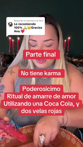 Respuesta a @Abril #amarresdeamor #ritualesmagicos #hechizos 