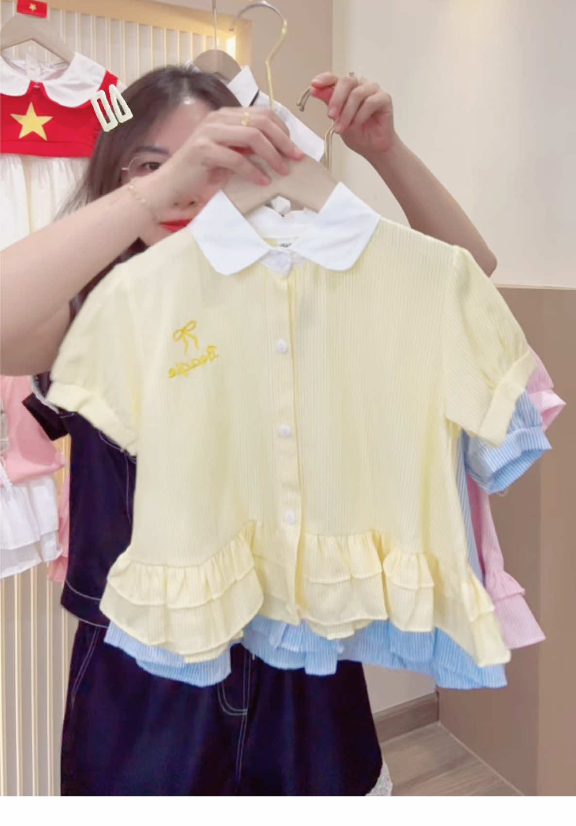 Đẹp u mê lạc lối các bác ah #quanaotreem #thoitrangbegai #bongkids #viral 