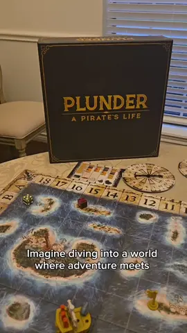 Plunder- A Pirates Life! if Risk and Catan had a baby this would be the game! #risk #catan #plunder #tiktokshop #FamilyFun 
