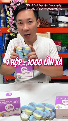 Viên thả bồn cầu 3 màu tiện lợi giúp bồn cầu sạch sẽ thơm tho luôn các Bác nhá #vienthaboncau #vienthaboncaudietkhuankhumui #vienthaboncaudietkhuan #saleluongve #cuocduanhasangtao 